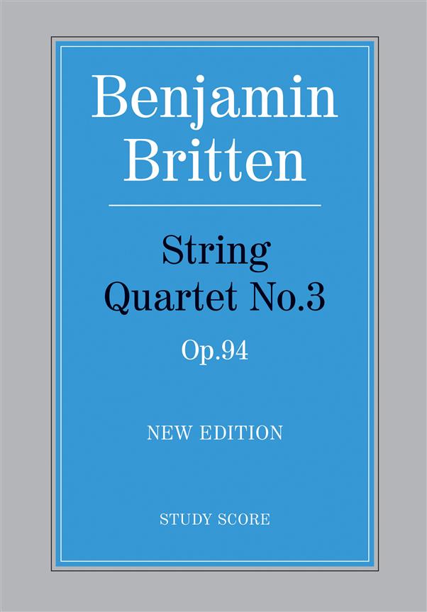 String Quartet No.3 NEW EDITION