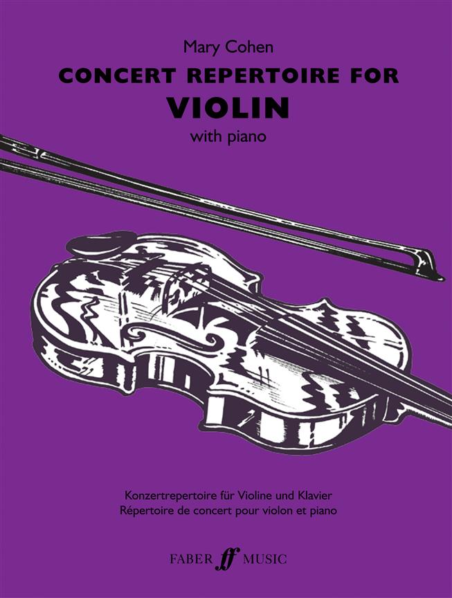 Mary Cohen: Concert Repertoire for Violin