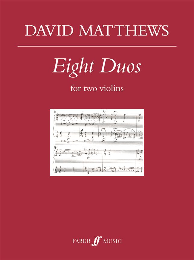 David Matthews: Eight Duos for two violins