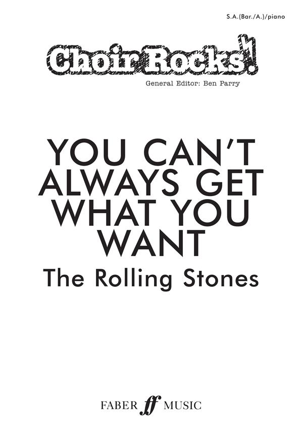 The Rolling Stones: You Can't Always Get