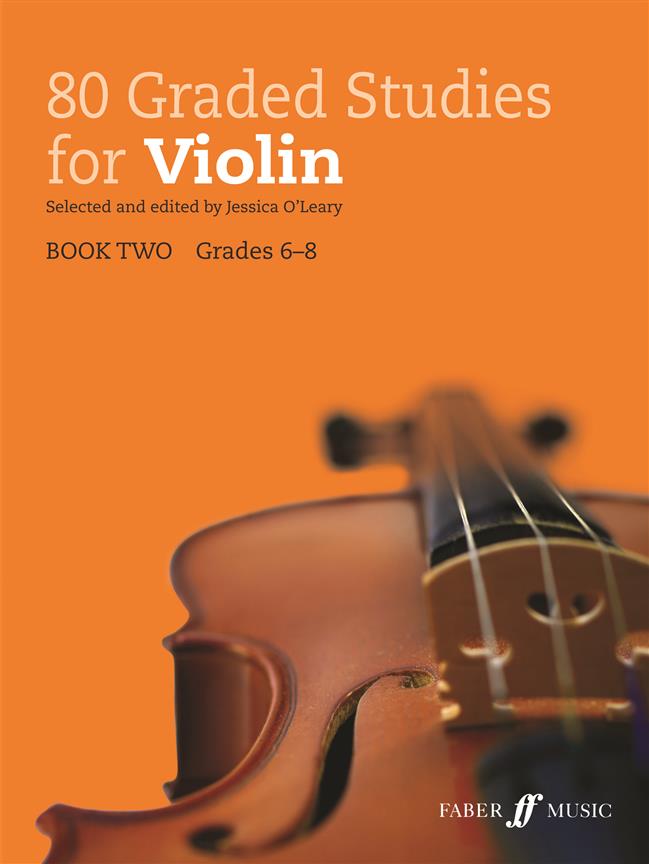 Jessica O'Leary: 80 Graded Studies for Violin. Book 2