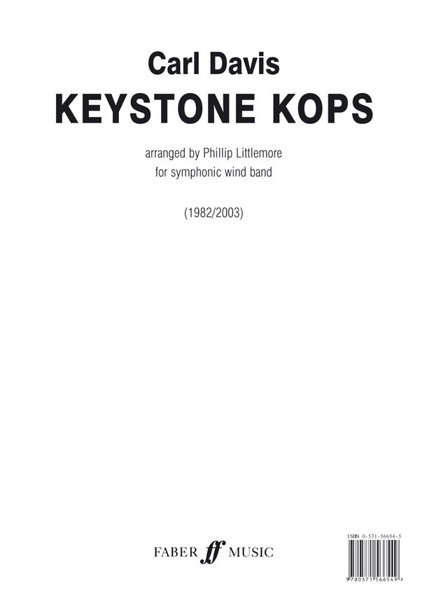 Keystone Kops. Wind band