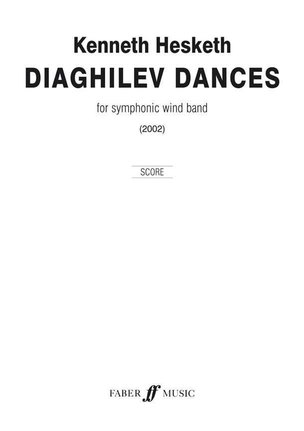 Diaghilev Dances. Wind band