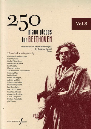 250 Piano Pieces For Beethoven - Vol. 8