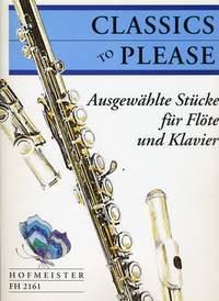Classics to please(Ausgewählte Stücke zum üben und Vorspielen)
