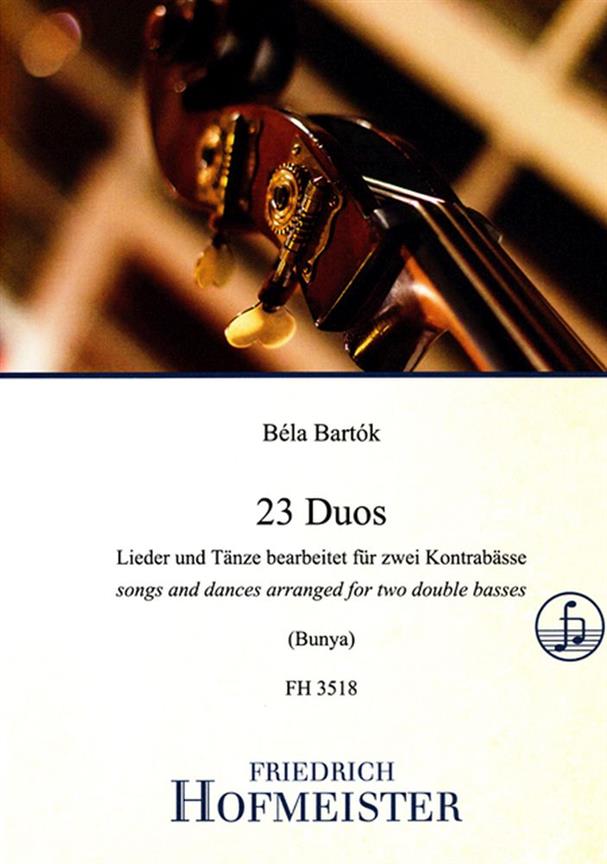 Bartok: 23 Duos (Kontrabas)