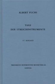 Taxe der Streichinstrumente, 16. Auflage