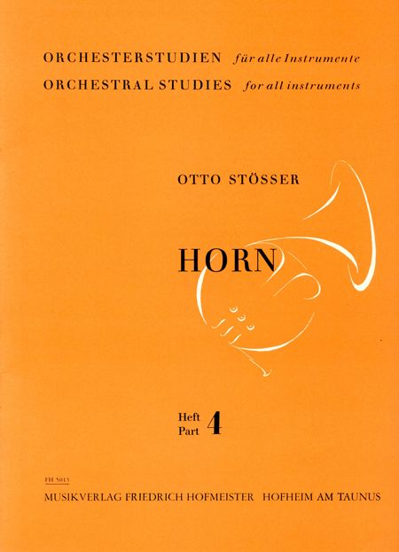 Orchesterstudien fur Horn Heft 4 (Wagner)