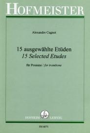 Alexandre Cugnot: 15 Ausgewählte Etüden