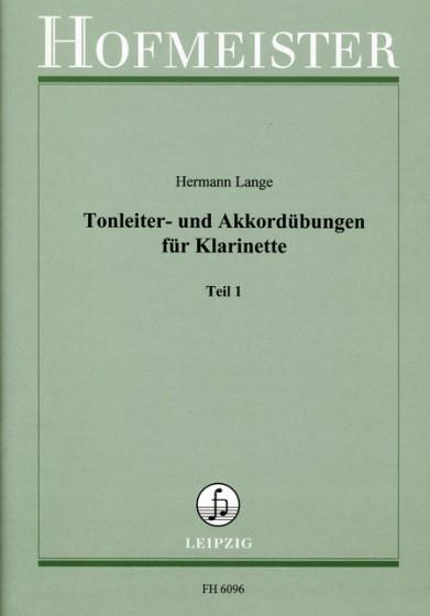 Tonleiter- und Akkord³bungen fuer Klarinette(Teil 1)