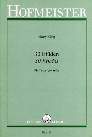 Henry Kling: 30 Etuden