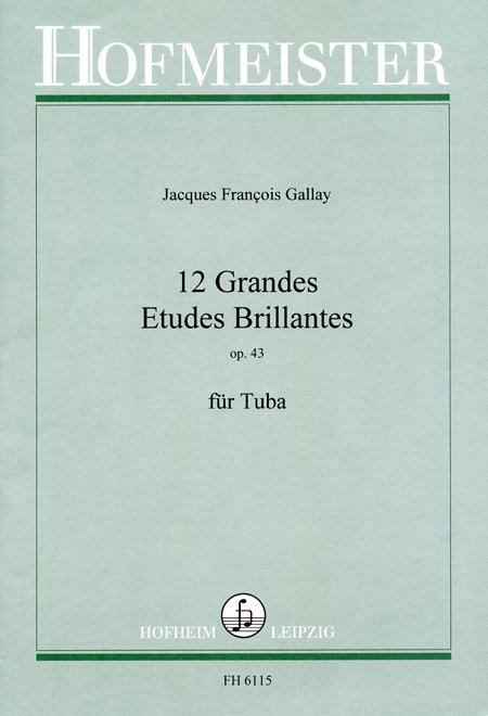 Gally: 13 Grandes Etüdes Brillantes, op. 43