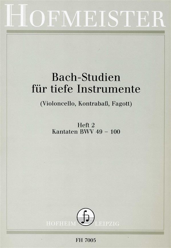 Bach-Studien für tiefe Instrumente