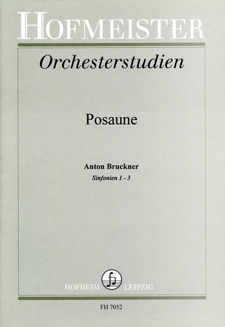Orchesterstudien fuer Posaune(Anton Bruckner [Sinfonien 1-3])