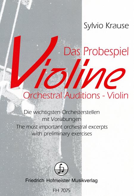 Das Probespiel - Violine