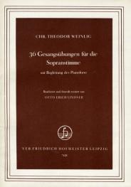 36 Gesangsübungen