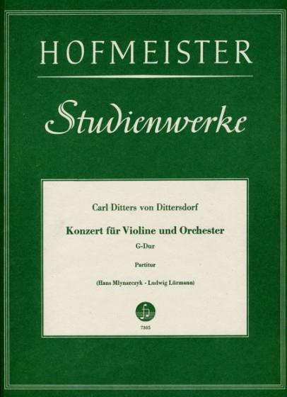 Konzert für Violine und Orchester G-Dur