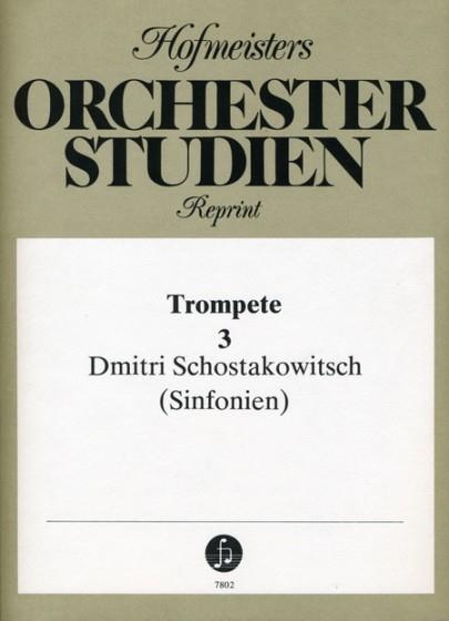 Orchesterstudien Trompete, Heft 3: Schostakowitsch