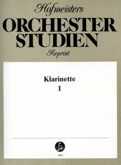 Orchesterstudien Klarinette Heft 1