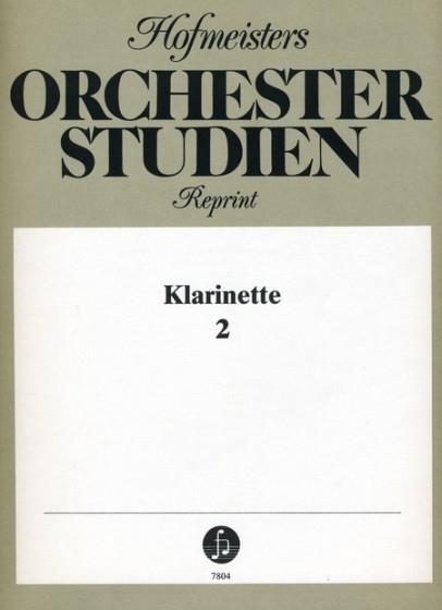 Orchesterstudien Klarinette Heft 2