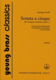 Sonate a cinque(für Trompete, Streicher und Basso Continuo)