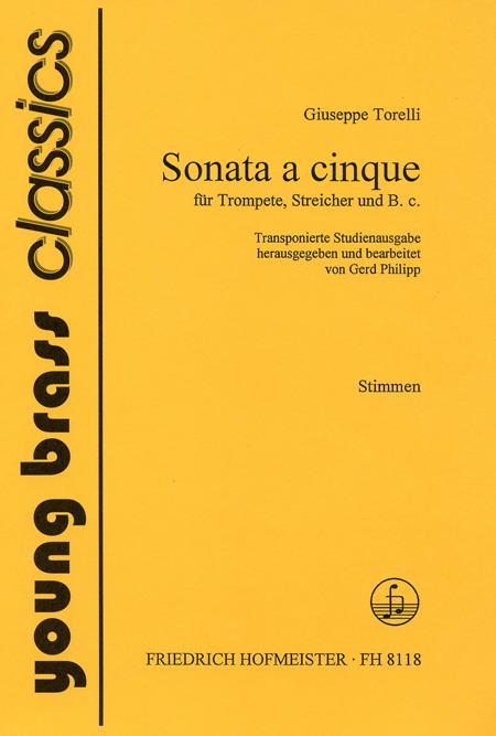 Sonate a cinque(Transponierte Studienfassung)