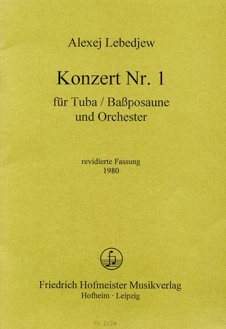 Alexej Lebedjew: Konzert Nr. 1 fuer Tuba
