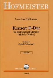 Konzert (Nr. 1) D-Dur([mit Solo-Violine] für Kontrabass und Orchester)