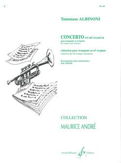 Tommaso Albinoni: Concerto En Re Majeur