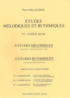 Pierre-Max Dubois: Etudes Melodiques Et Rythmiques Volume 2