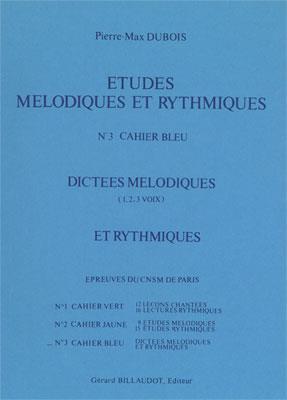 Pierre-Max Dubois: Etudes Melodiques Et Rythmiques Volume 3