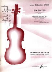 Bach: Six Suites Pour Alto - Suites 1.2.3. - Volume 1