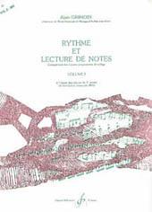 Alain Grimoin: Rythme Et Lecture De Notes Volume 3