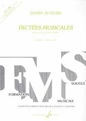 J-C. Jollet: Dictees Musicales Volume 1 - Eleve