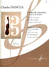 Dancla: 6 Solos De Concertos