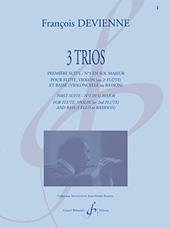 François Devienne: 3 Trios – Premiere Suite – nr 1 En Sol Majeur