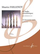 Maurice Faillenot: 42 Etudes Caracteristiques