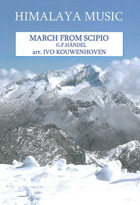 Handel: March From Scipio (Partituur Harmonie)