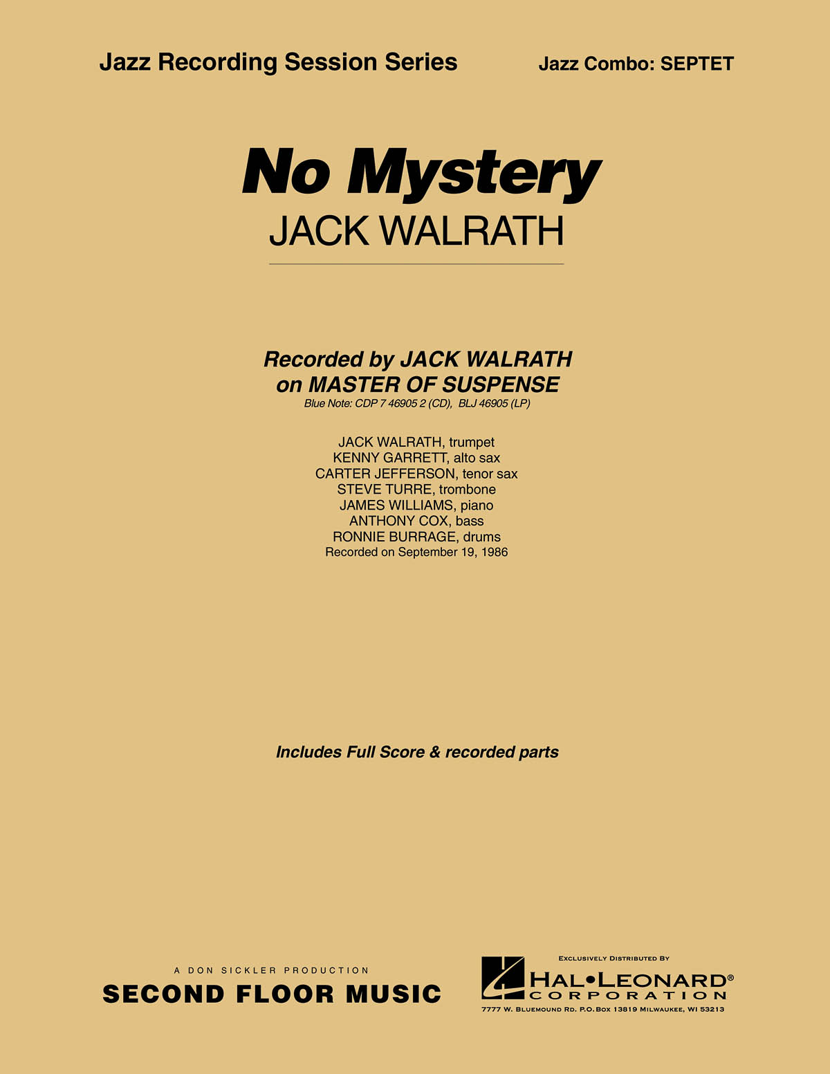 Jack Walrath: No Mystery (Jazz Septet)