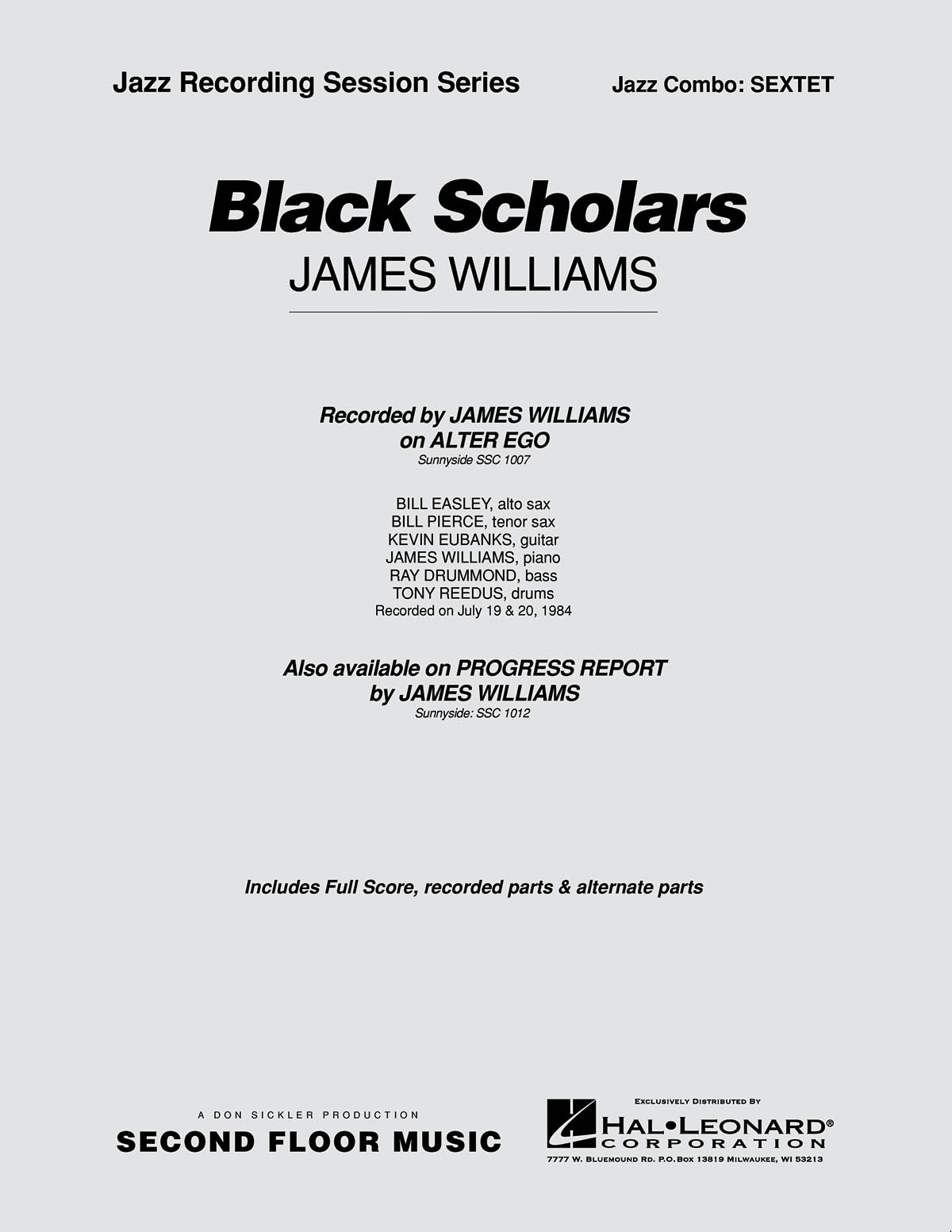 Black Scholars - Sextet