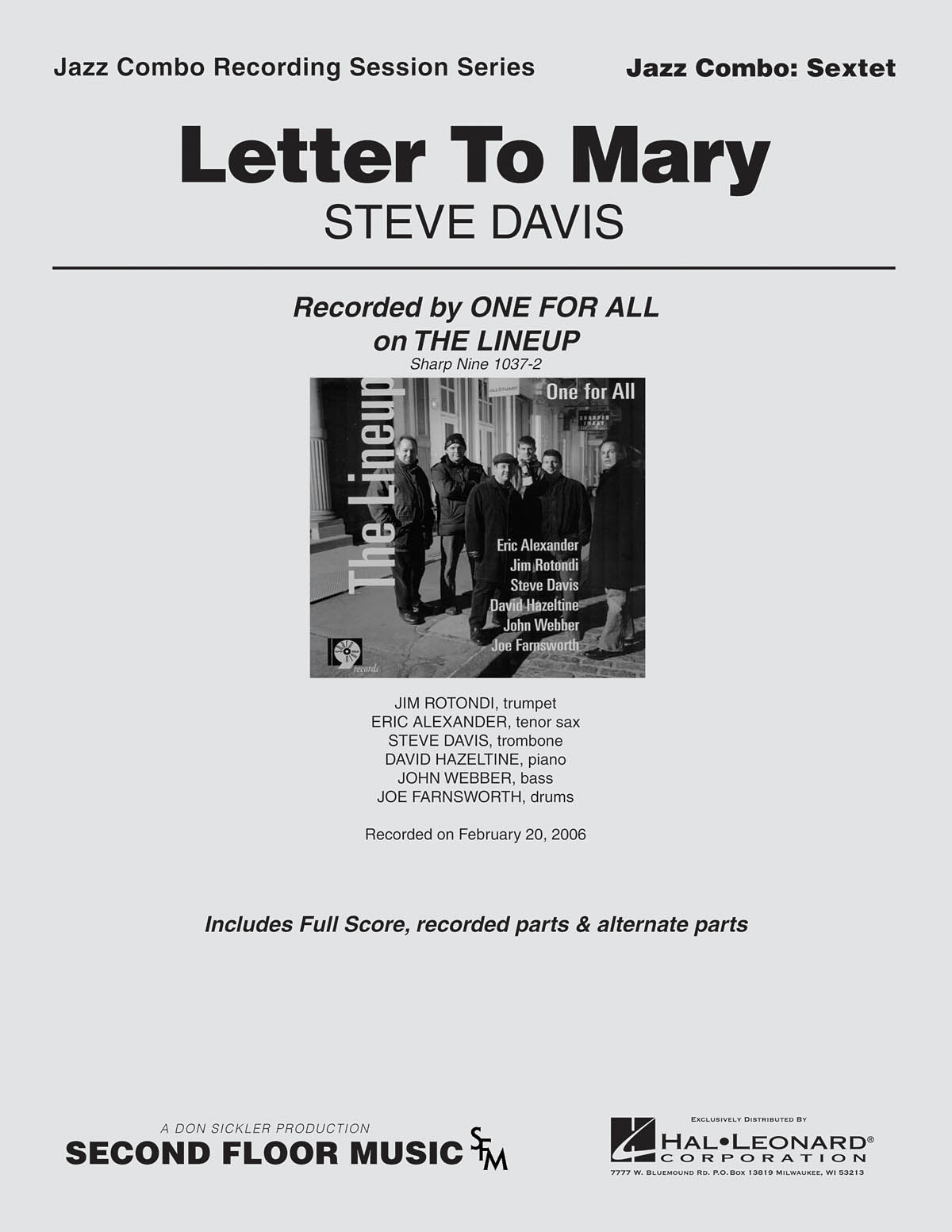Letter to Mary