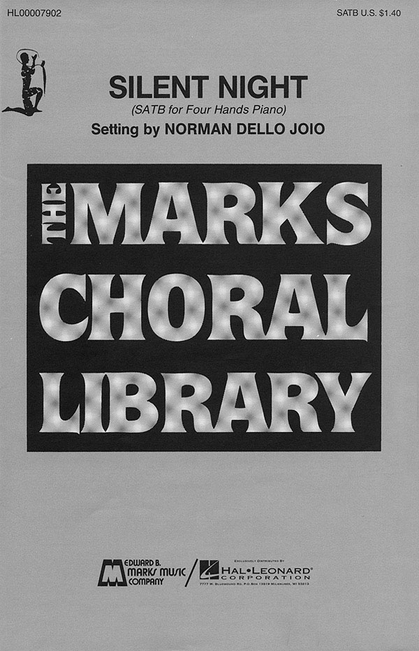 Silent Night(SATB and Piano, 4 Hands)