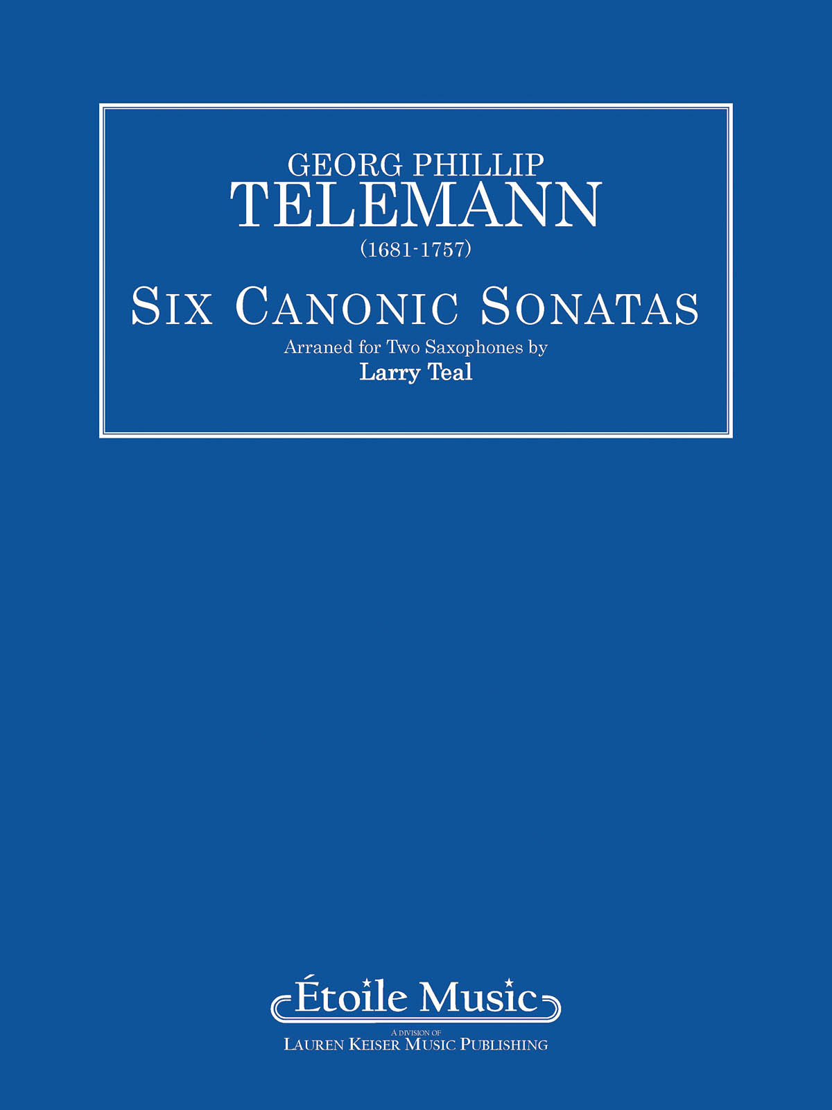 Six Canonic Sonatas