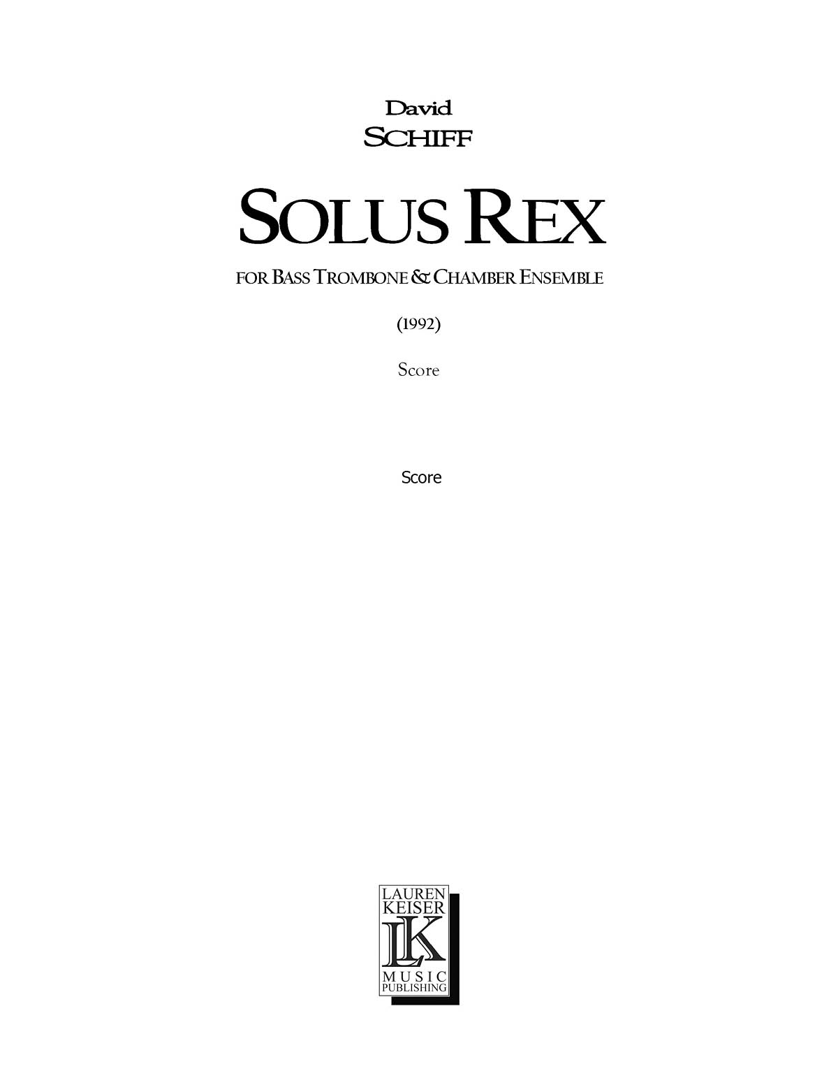 Solus Rex