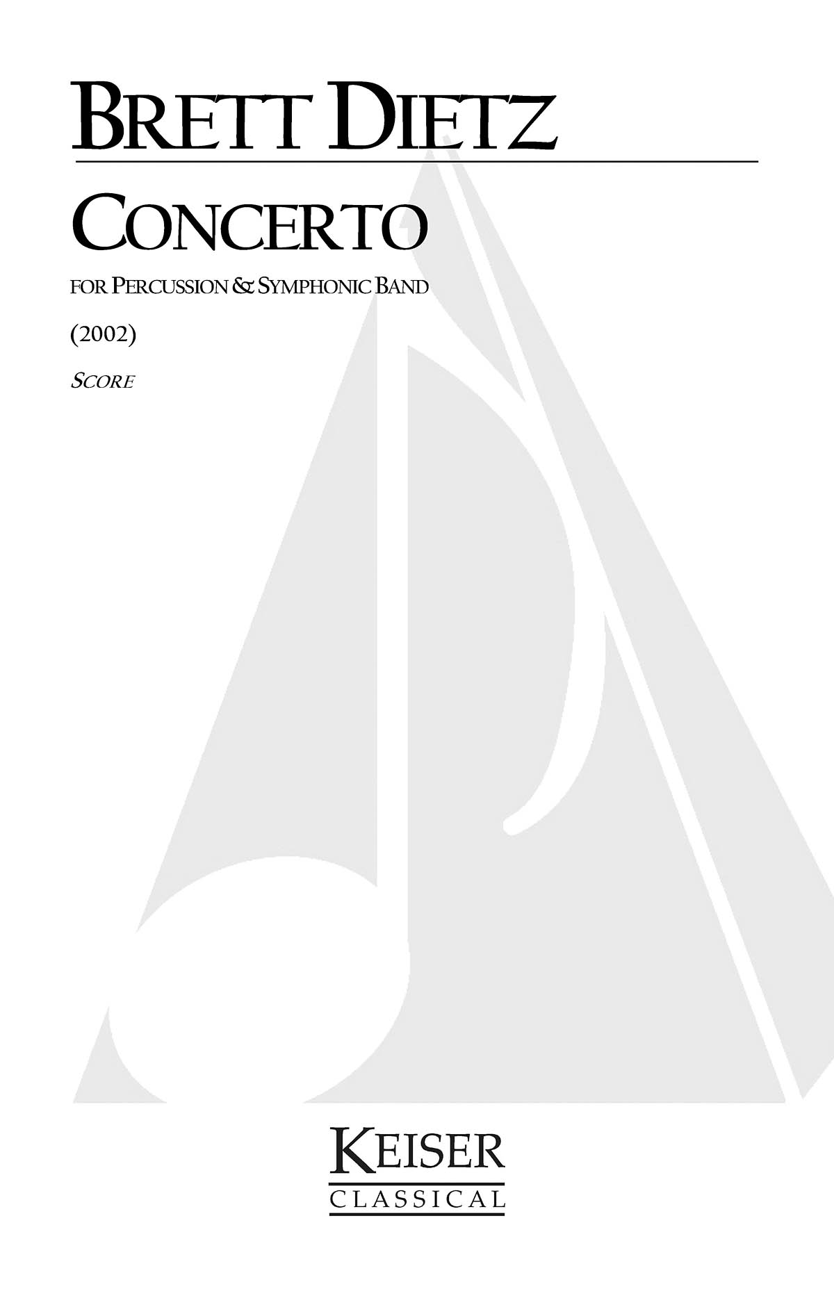 Concerto for Percussion and Symphonic Band