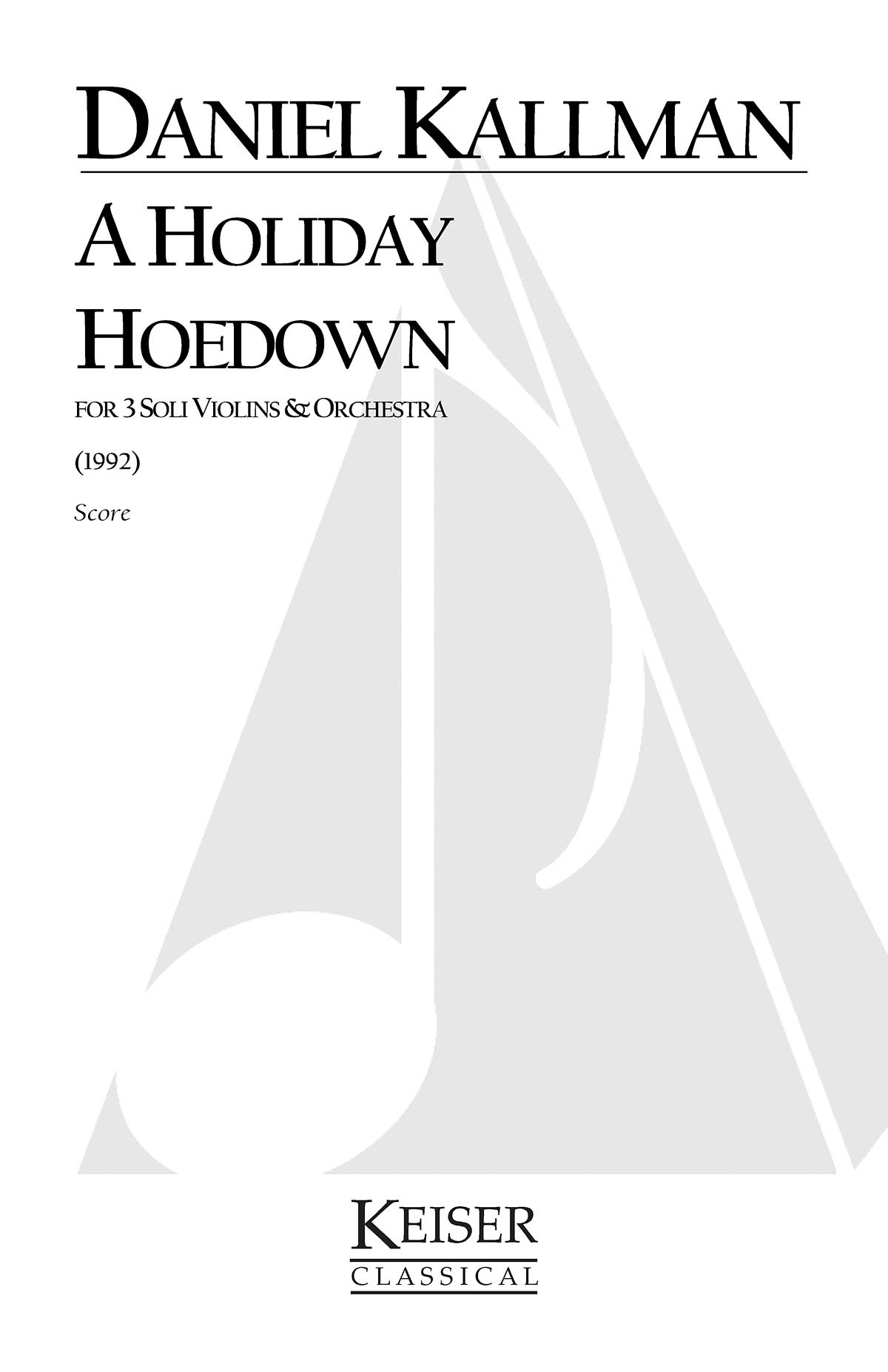 A Holiday Hoedown