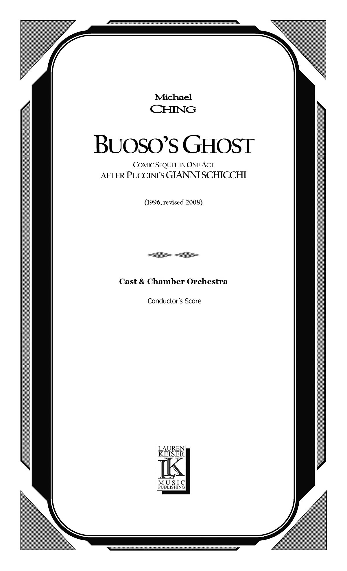 Buoso's Ghost