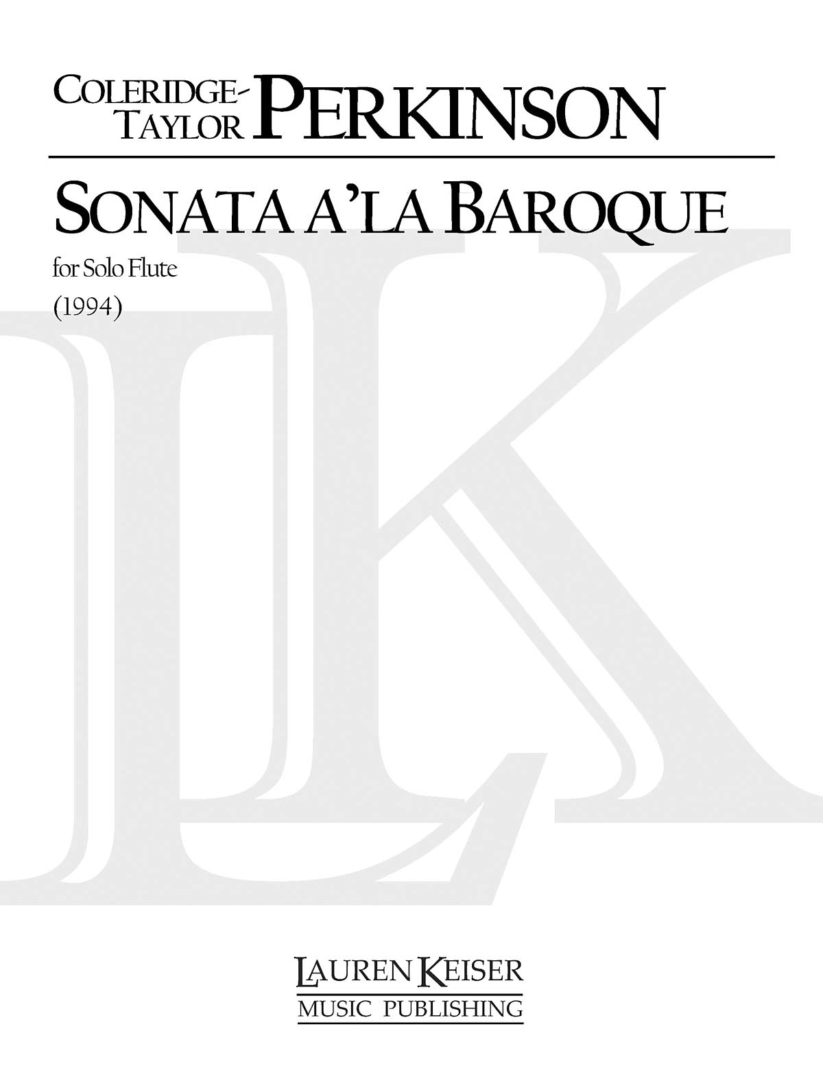 Sonata a’ la Baroque