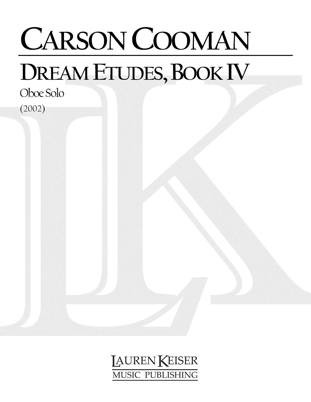 Dream Etudes, Book IV