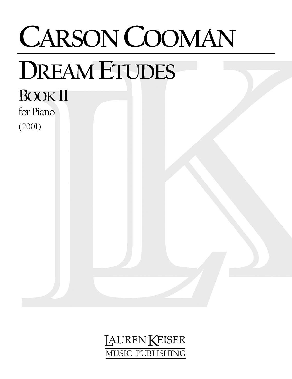 Dream Etudes, Book II